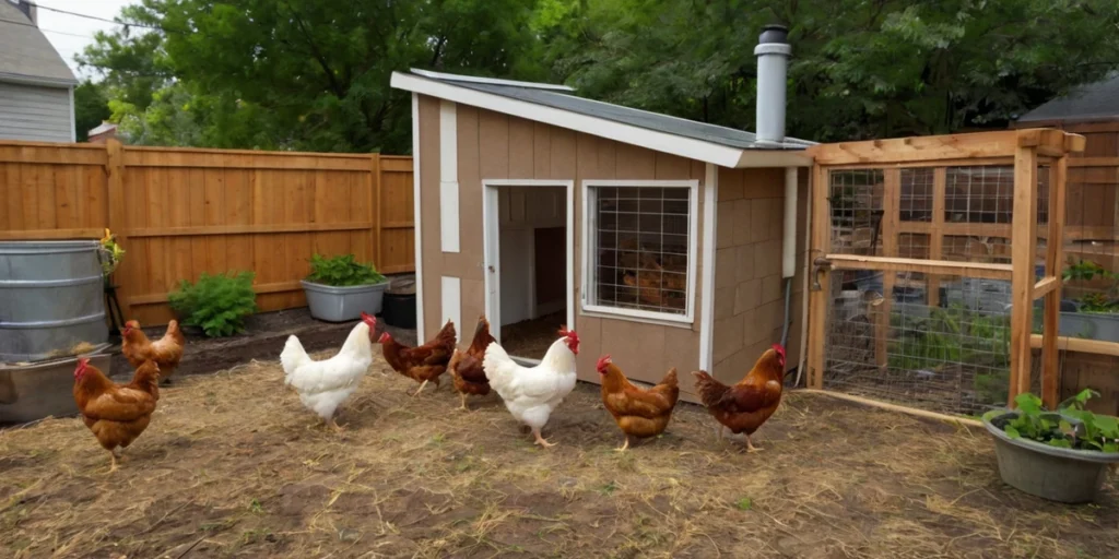 From Garden To Coop How I Added Chickens To My Small Urban Backyard