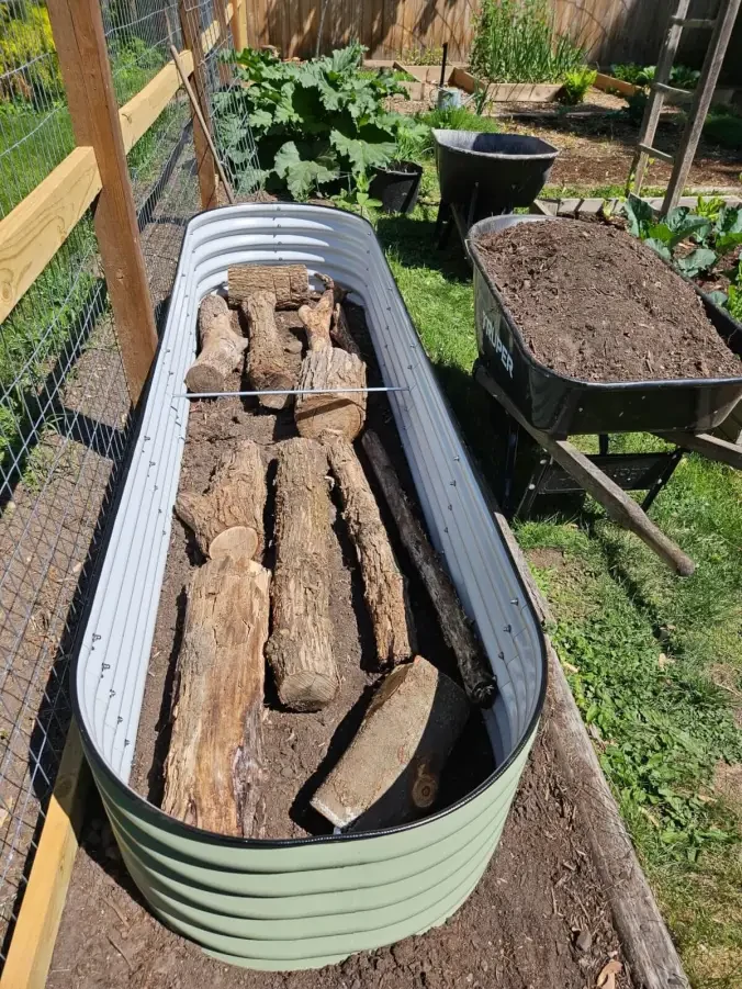 Integrating permaculture design into an urban backyard farm