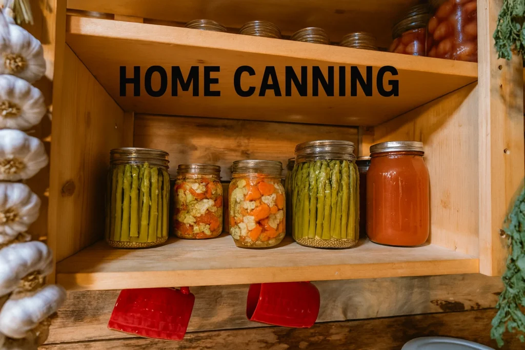 Building a Small Pantry for Food Preservation