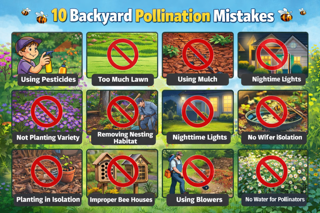 10 Backyard Pollination Mistakes I Made (And How You Can Fix Them Today)