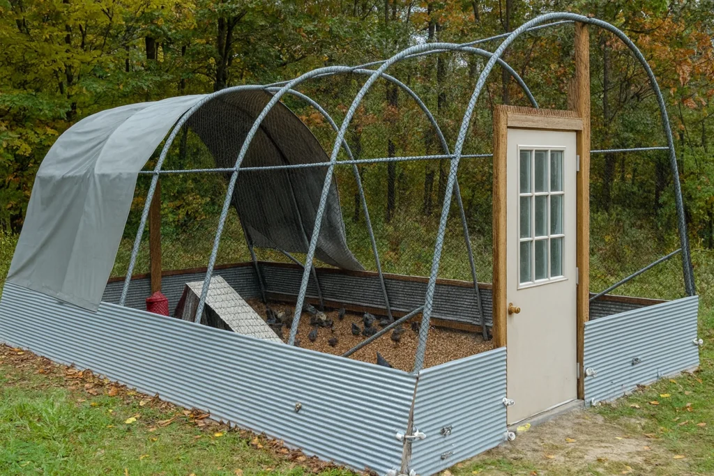 How I Built a Cheap Backyard Quail Hutch