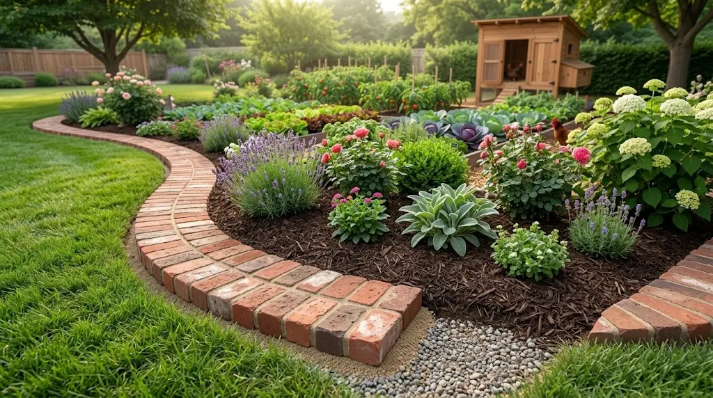 Brick Garden Edging: 9 Tips for a Border That Lasts
