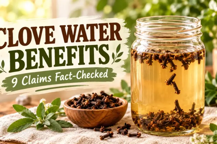 Clove Water Benefits: What Does the Evidence Actually Say?