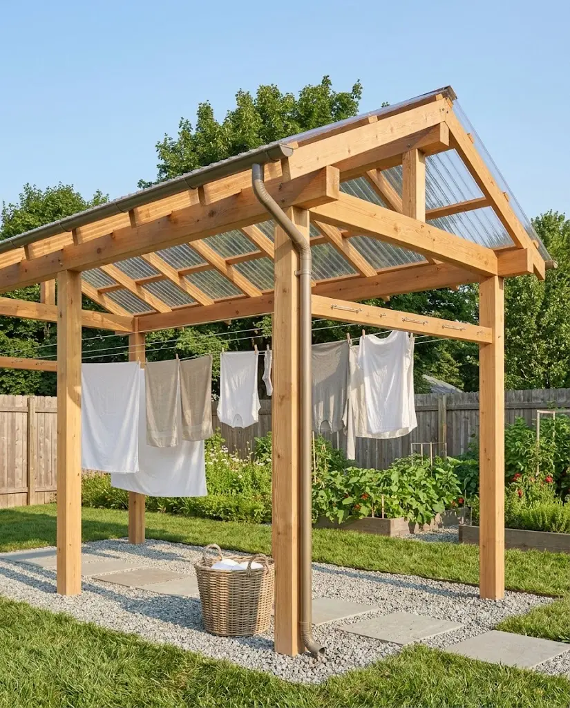 Covered Outdoor Clothesline: 9 Things to Plan First