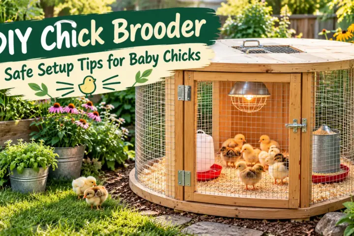 DIY Chick Brooder: 9 Safe Setup Tips for Baby Chicks
