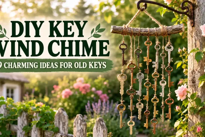 DIY Key Wind Chime: 9 Charming Ideas for Old Keys