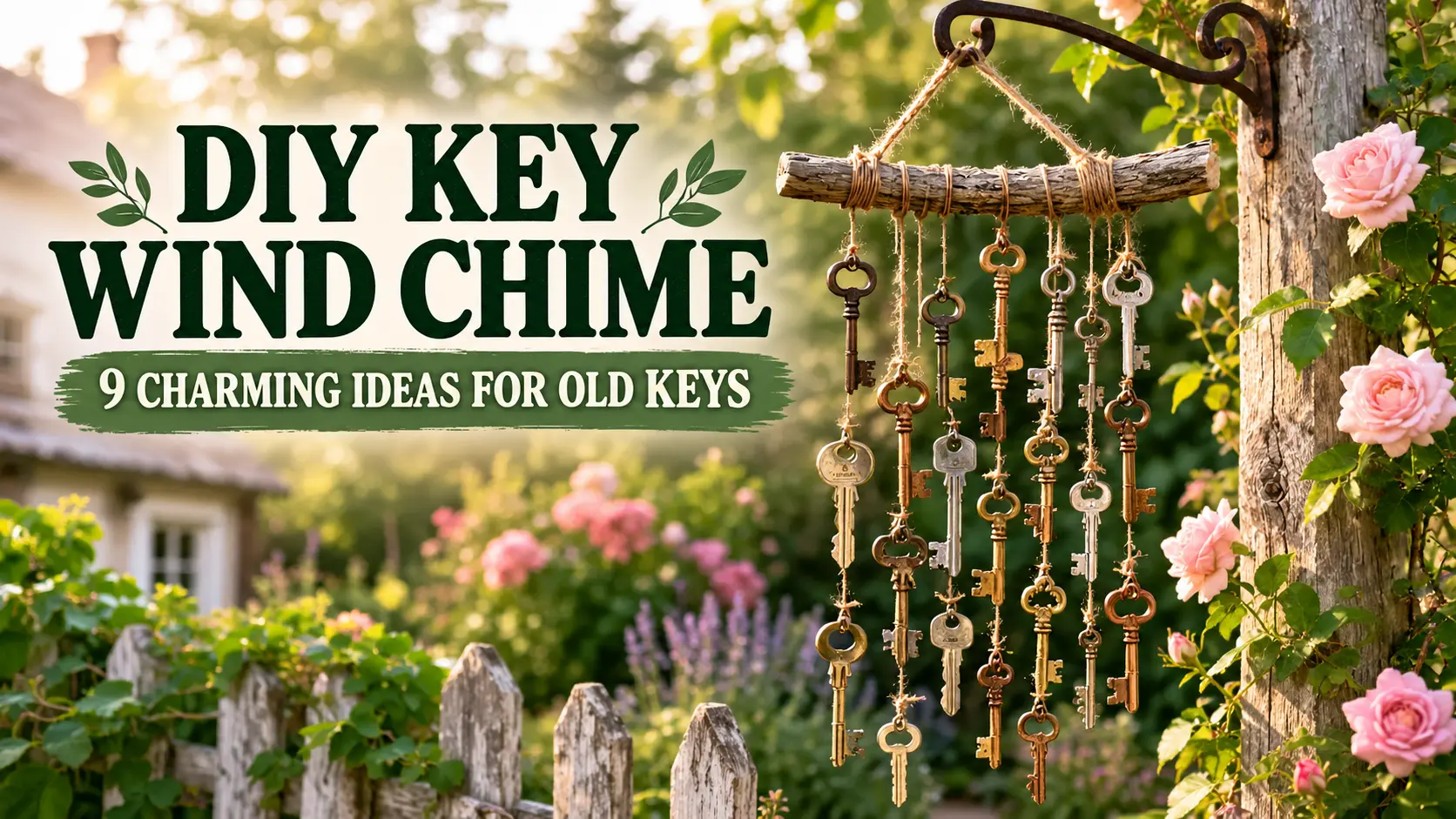 DIY Key Wind Chime: 9 Charming Ideas for Old Keys