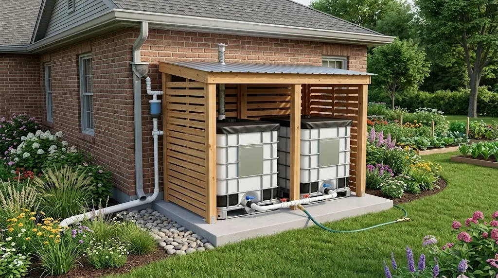 DIY Rainwater Harvesting: Rain Barrels & IBC Tote Systems