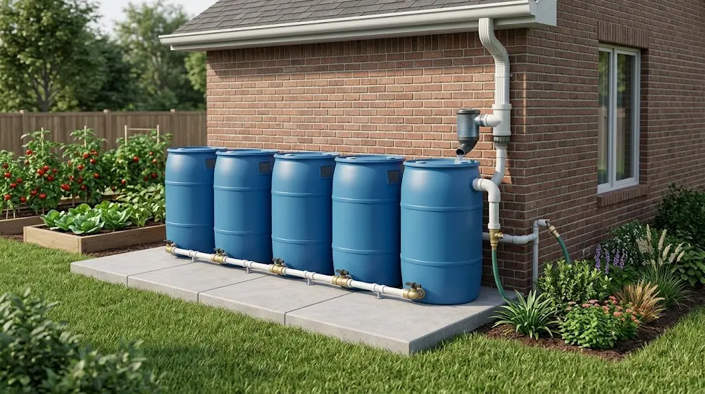 DIY Rainwater Harvesting: Rain Barrels, Multi-Barrel & IBC Systems