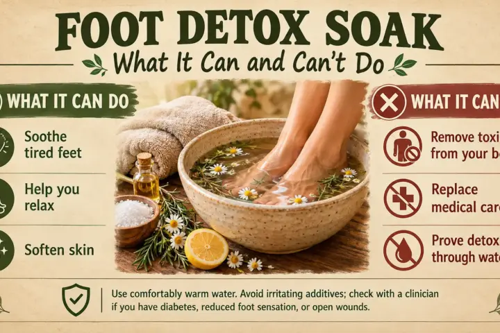 Foot Detox Soak: What It Can and Can’t Do