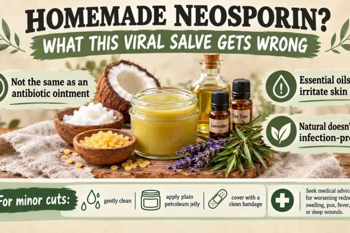 Homemade Neosporin? What This Viral Salve Gets Wrong