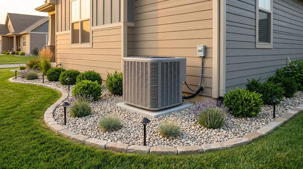 Landscaping Around an AC Unit: 9 Smart Tips for Airflow & Curb Appeal