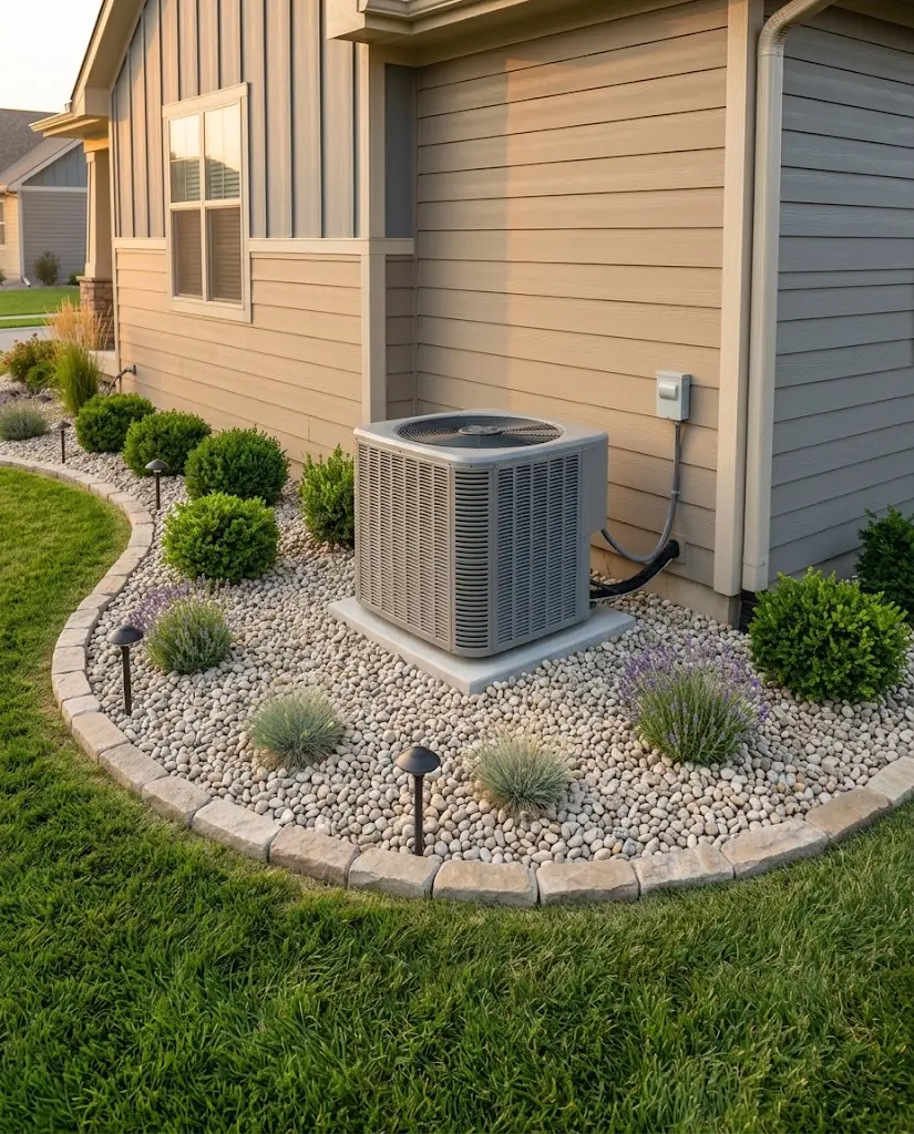 Landscaping Around an AC Unit: 9 Smart Tips for Airflow & Curb Appeal