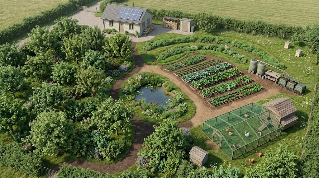 Permaculture Homestead Layout: 9 Systems to Plan Together