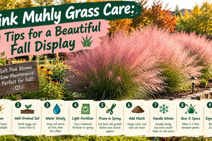 Pink Muhly Grass Care: 9 Tips for a Beautiful Fall Display