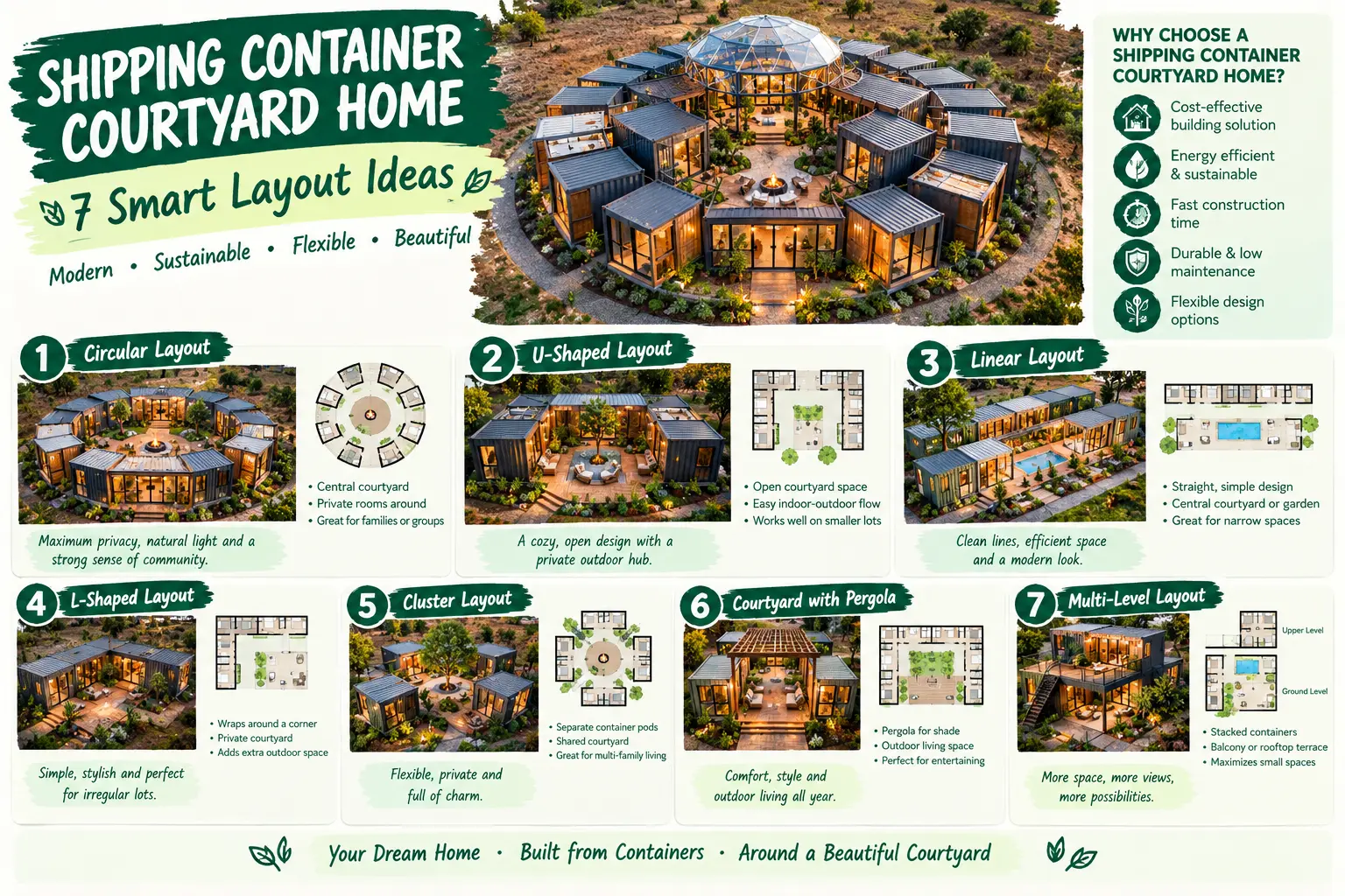 Shipping Container Courtyard Home: 7 Smart Layout Ideas