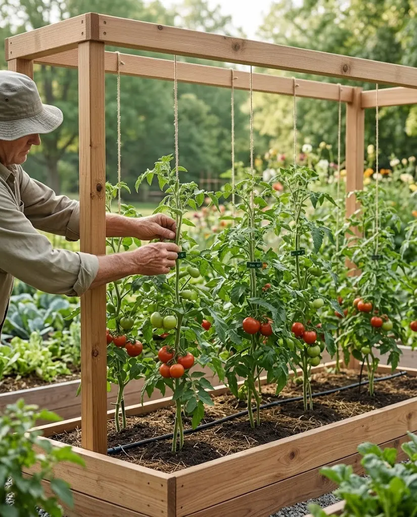 Tomato String Trellis: 9 Tips for a Strong Vertical Setup