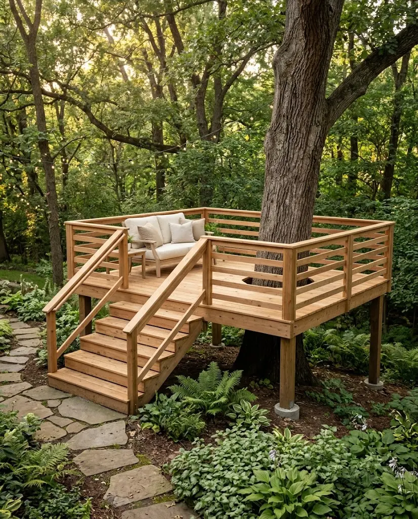 Tree Deck Around a Tree: 9 Things to Plan Before Building