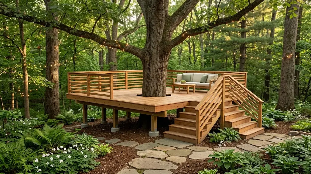 Tree Deck Around a Tree: 9 Things to Plan Before Building
