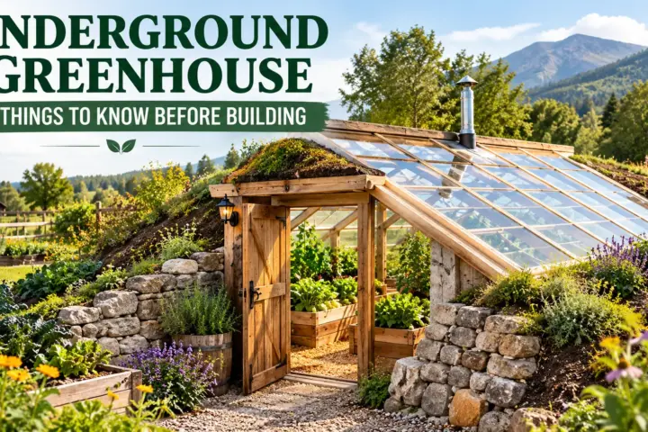 Underground Greenhouse: 9 Things to Know Before Building